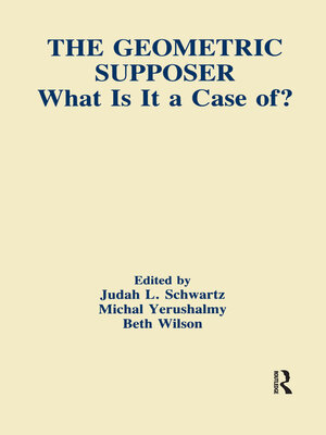 cover image of The Geometric Supposer